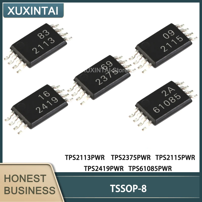 

10Pcs/Lot TPS2113PWR TPS2375PWR TPS2115PWR TPS2419PWR TPS61085PWR TPS TSSOP-8