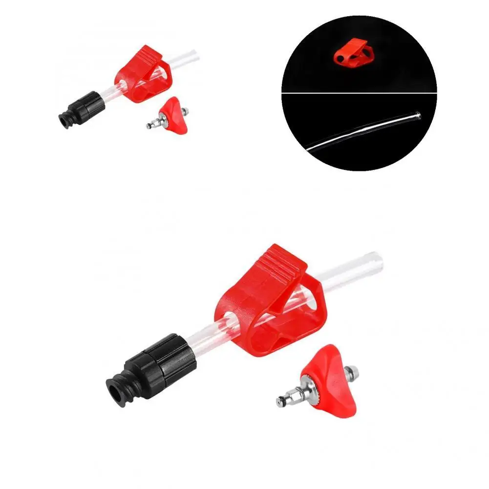 

Red 1 Set Helpful Universal Brake Oil Filling Adapter Bicycle Repair Tools Oil Filling Joint High Compatibility