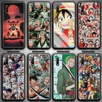 anime one piece luffy zoro phone case for huawei honor 30 20 10 9 8 8x 8c v30 lite view 7a pro