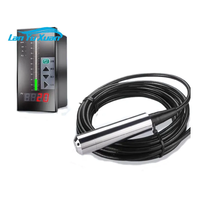 

4-20mA 0.1% Accuracy Submersible Depth Waste Sewer Water Level Sensor