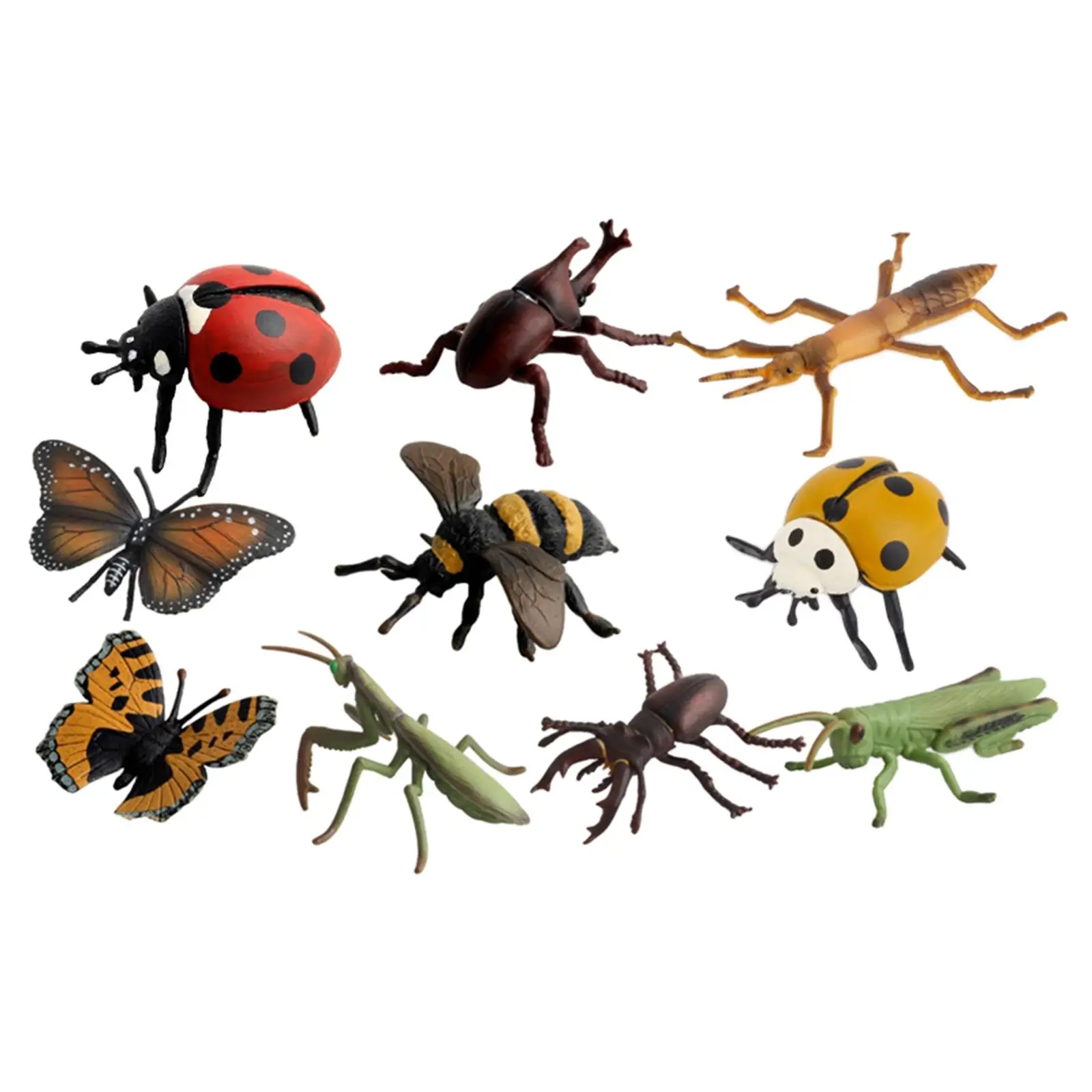 

10 Pieces Simulation Animal Model Figures Science Educational Eduactional Toys Toy Animal Figures for Kids Boys Girls Gifts