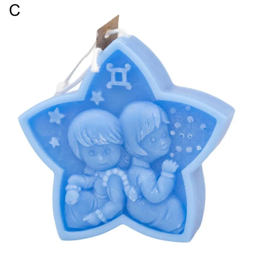 Соевый воск 75 г уникальная нежная Ароматизированная Свеча в форме звезды для