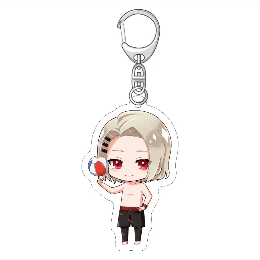 Брелок для ключей Game JACK JEANNE 6 см Hidsaka Neji Kuroemon Mutsuke милый акриловый брелок кулон
