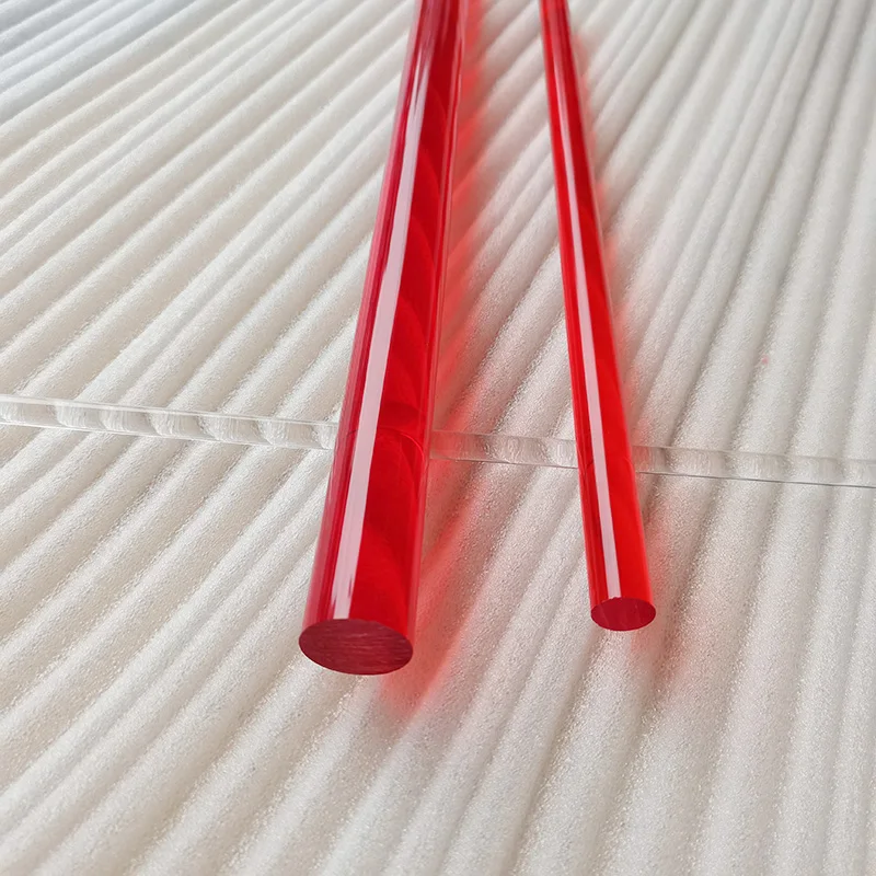 

Цветной акриловый стержень ПММА 495 мм