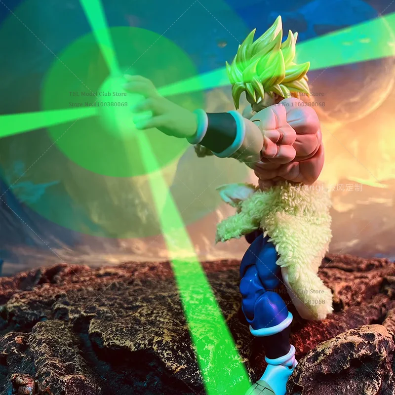 Фото В наличии 1/12 масштабная мужская одежда Hemline Dragon Ball Super Saiyan Broly японское аниме для SHF 6-дюймовая экшн-фигурка солдата №3