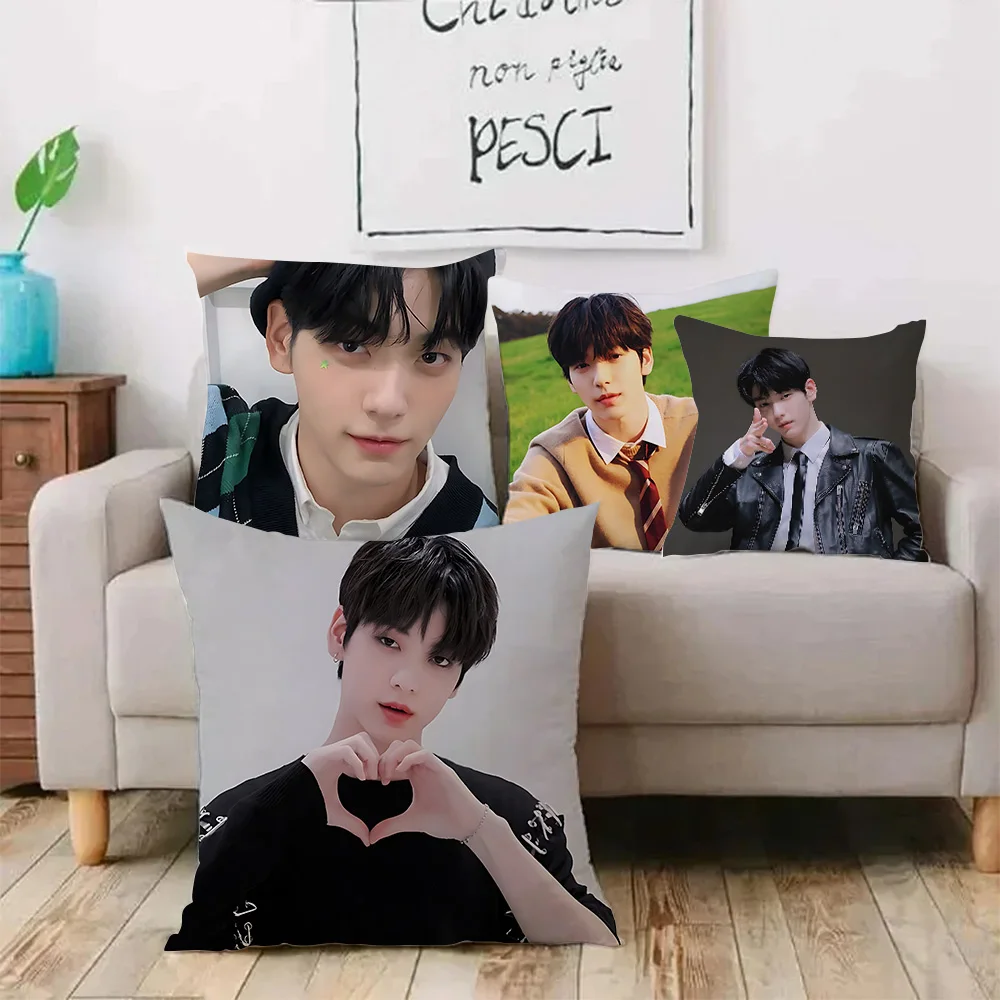 Наволочки с рисунком Kpop Singer C-Choi Soo-binS диван декоративный домашний двусторонний