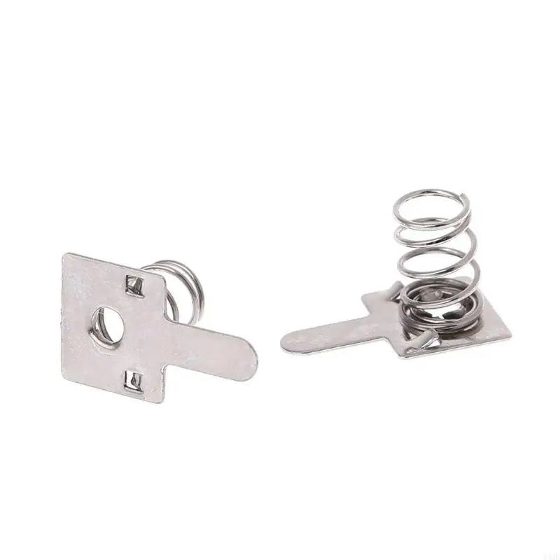 Фото Y4UE 100 PCS Аккумуляторная шрапнельная металлическая аккумуляторная пружинная пластина с положительным до отрицательного №3