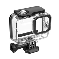 gopro 8 60m underwater waterproof housing case black durable scratch resistant diving protective cover for go pro 8 camera