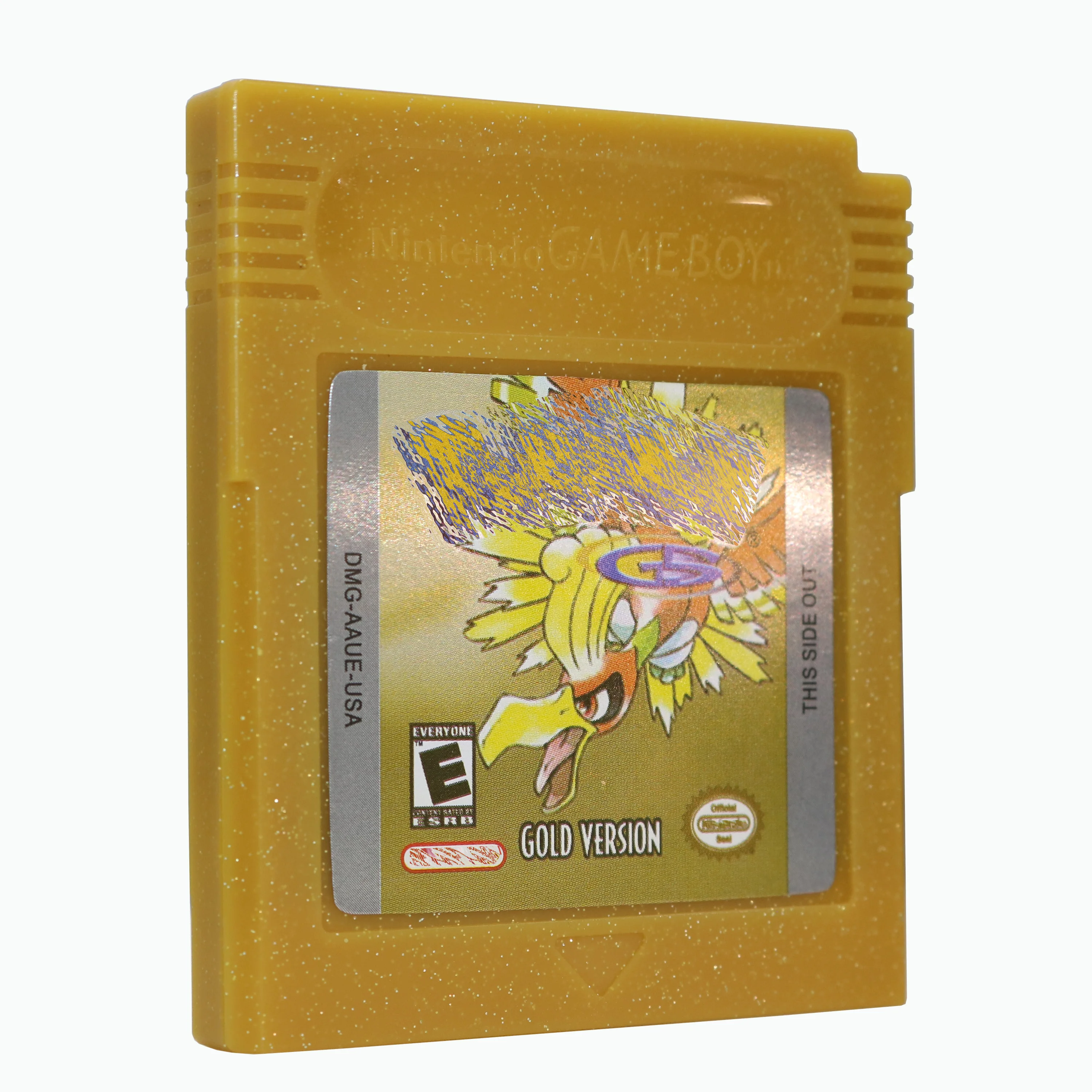 Игровой картридж US Poke Mon Gold Version GBC, 16-битная игровая консоль, карта, высокое качество, английский язык, для GBC/GBA