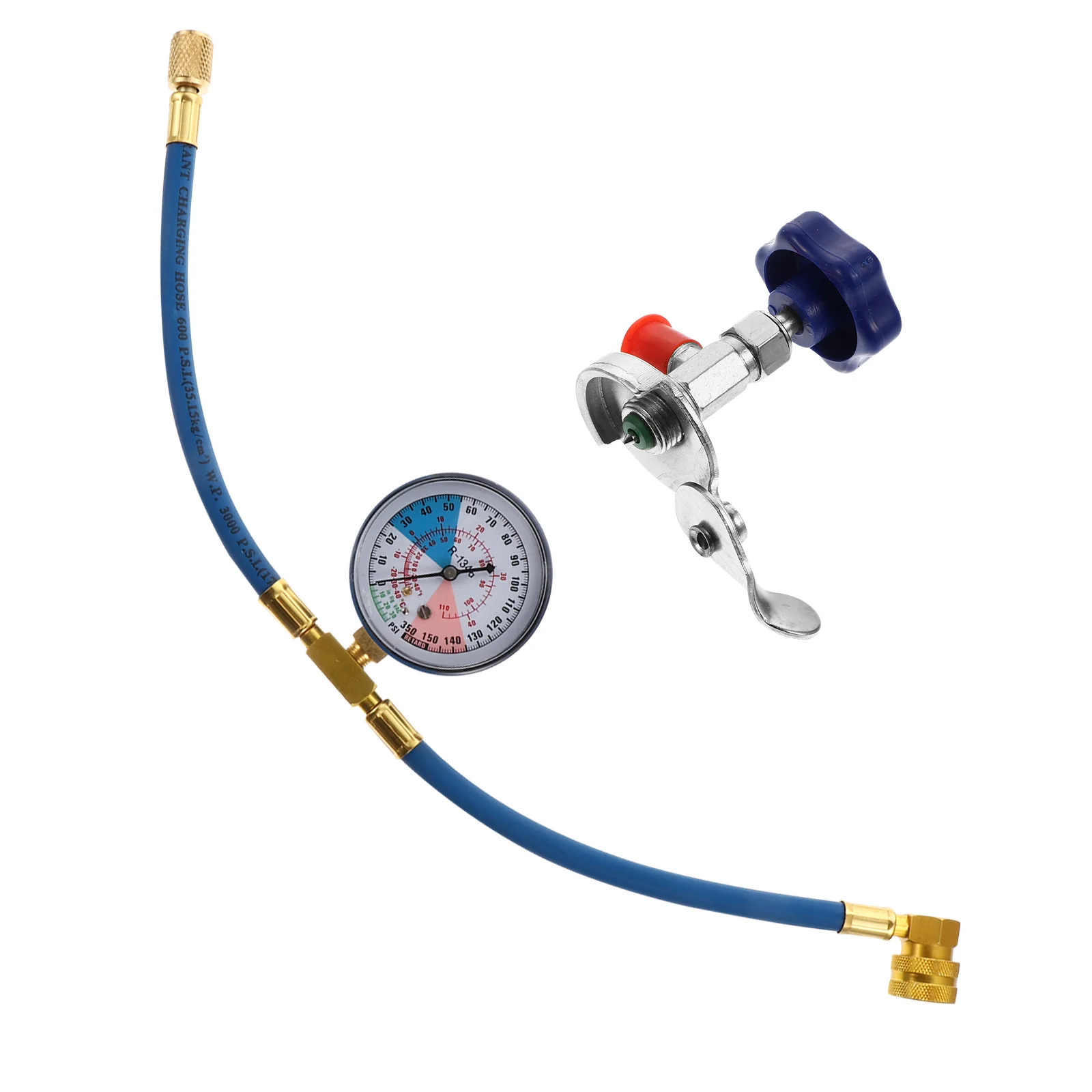 

Refrigerant Hose Tube Adding Charging Gauge Hoses Recharge Fluoride Ac Charge Manifold Fridge Filling Pipe