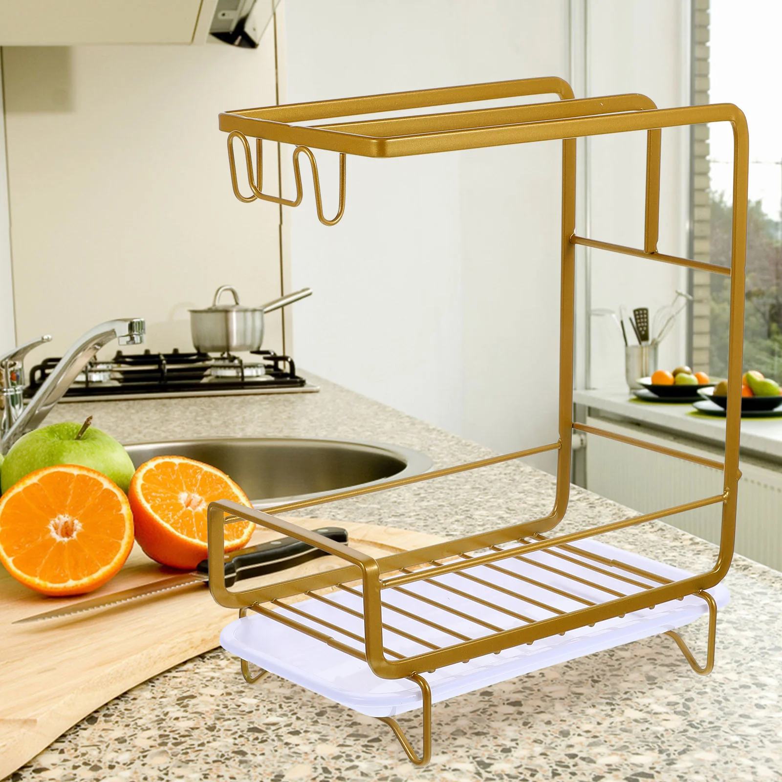 

Kitchen Drainer Dishcloth Organizer Draining Sponge Rack Racks Holder Soap Sink