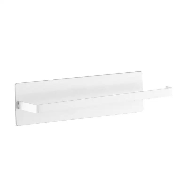 

Paper Towel Holders Wall-Mounted Paper Towel Rack For Kitchen Self-Adhesive Paper Towel Stand With Strong Load-Bearing Design