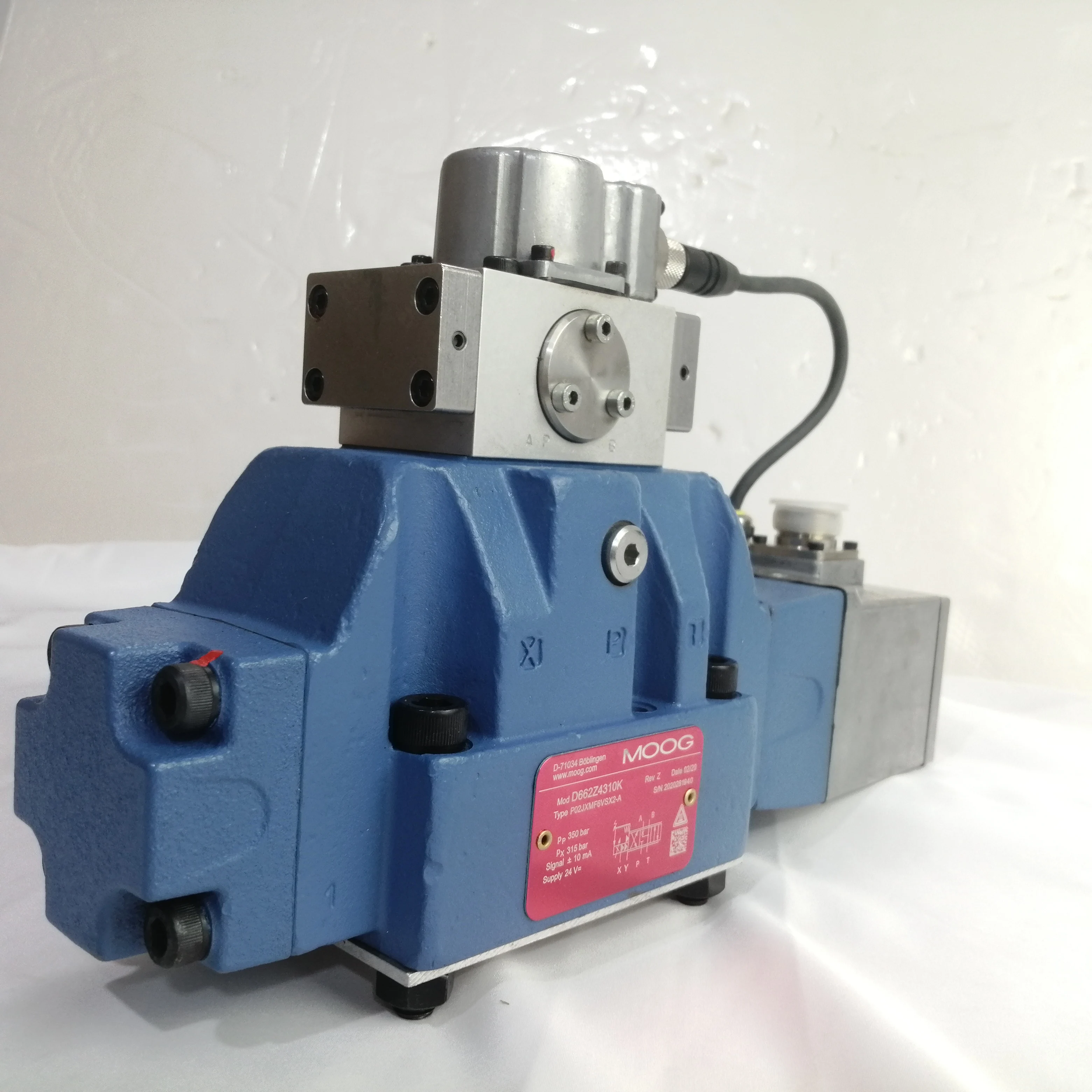 

Moog Elektro-Hydraulische Servo Klep D662z 4310K