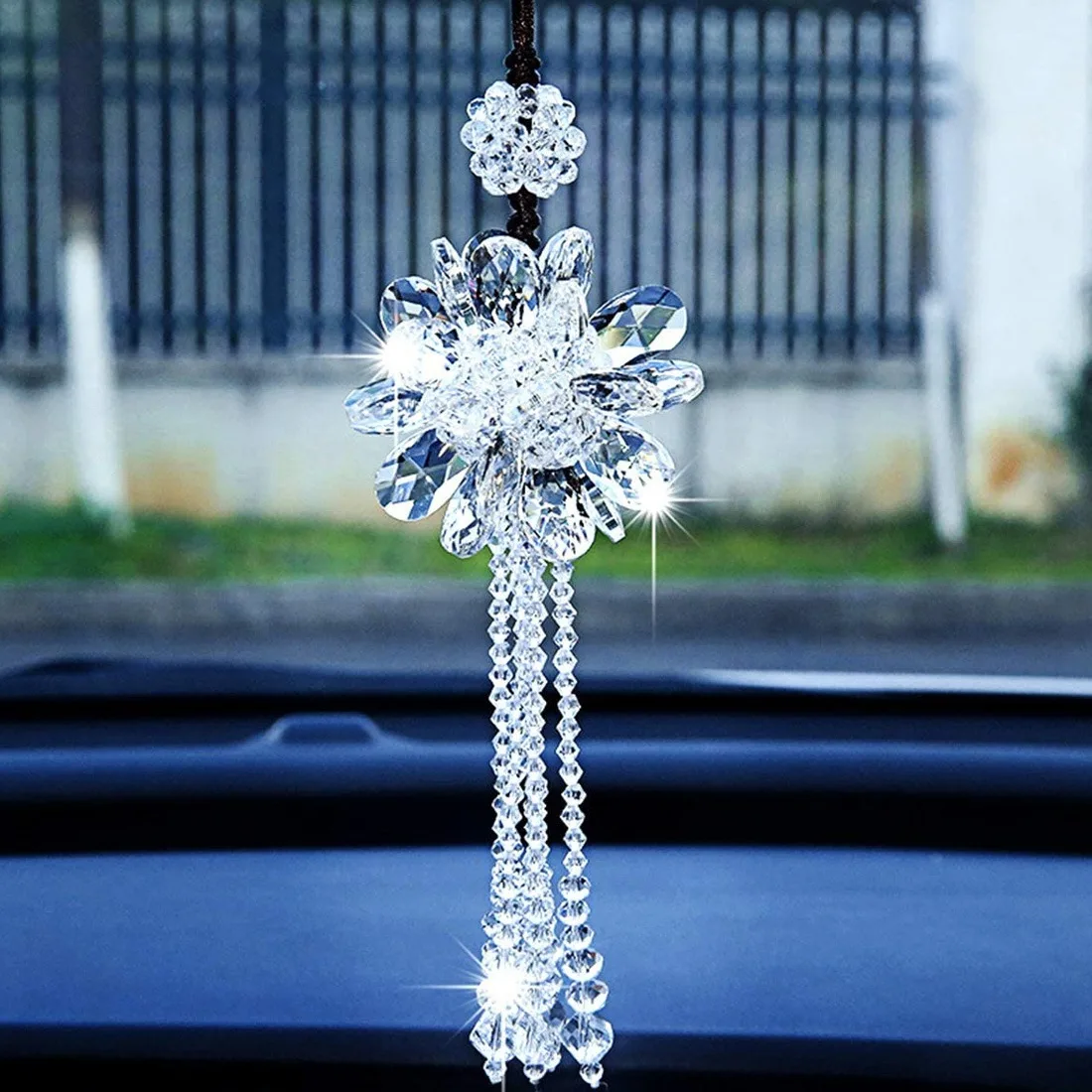 

Автомобильные аксессуары, Хрустальный цветок, украшения для автомобиля, искусственное украшение для автомобиля, интерьер автомобиля