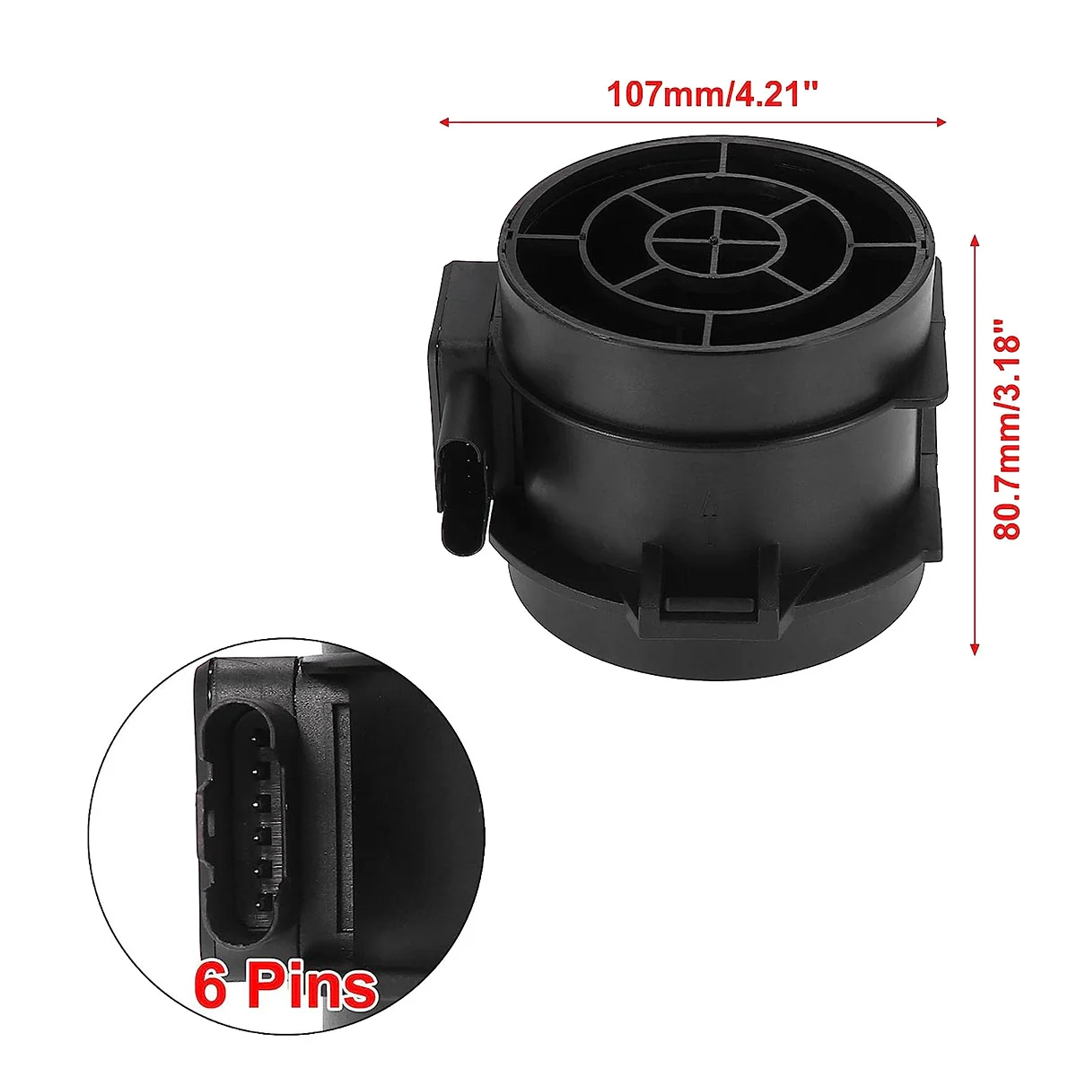 5WK9642 датчик расхода воздуха автомобильный для BMW 330I 730 I X3 3 0 5WK9 642