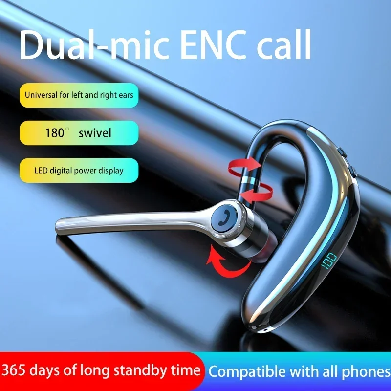 Беспроводные наушники с микрофоном Bluetooth шумоподавление