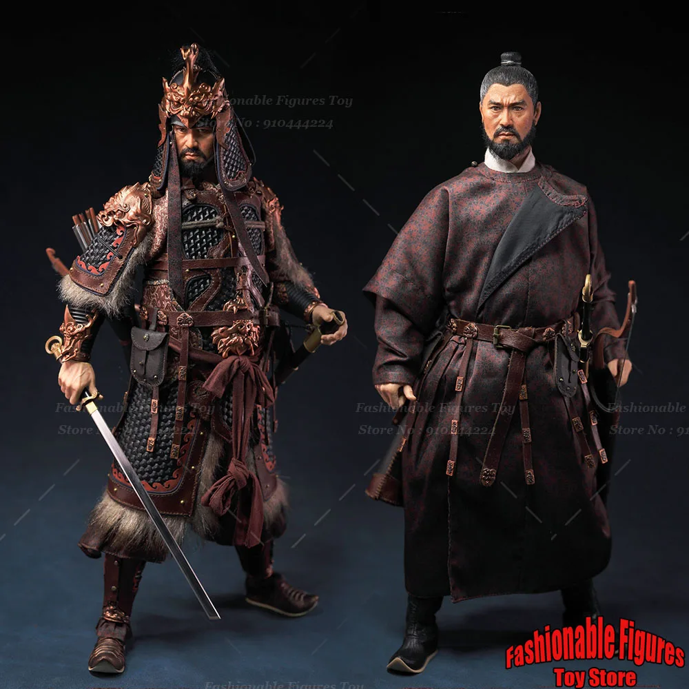 KLG-T001 KLG-T002 1/6 мужской солдат династии Тан генераль императорской гвардии