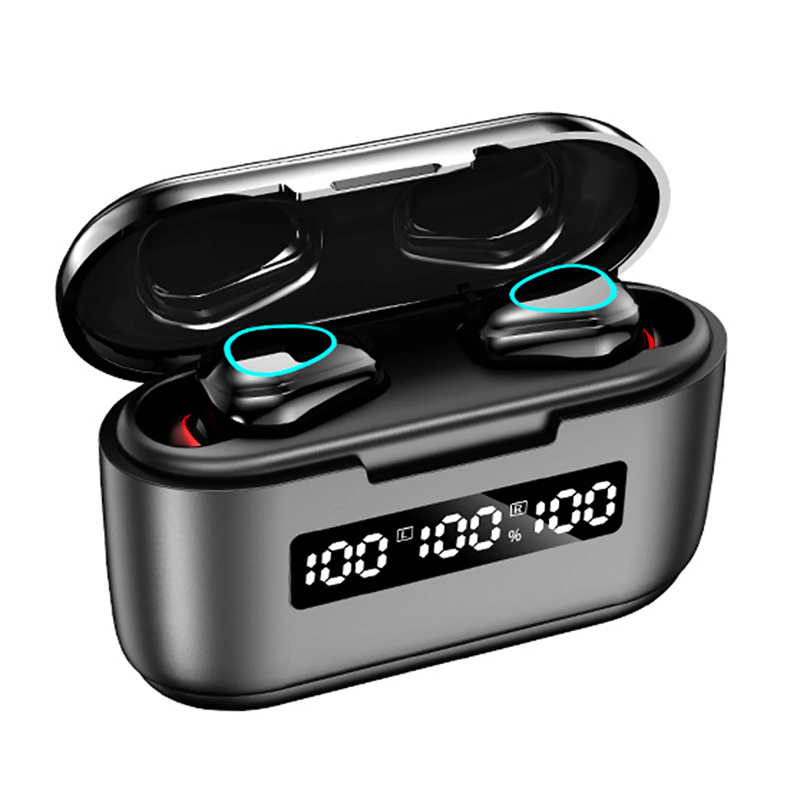 

G40 Mini Wireless Earbuds in-Ear Headset Charging Station Bluetooth-Compatible Call Voice Assistant BT 5.1 TWS IP54 QJY99