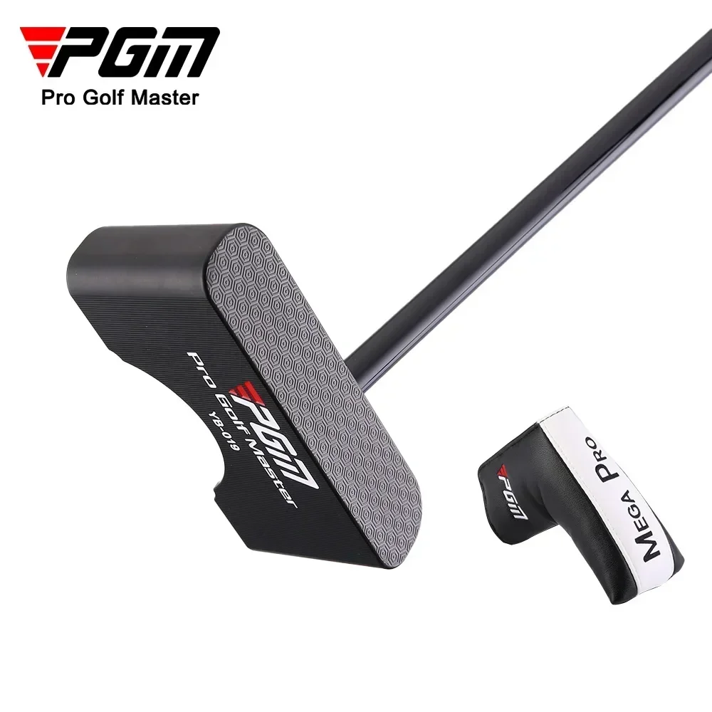 Фото Клюшка для гольфа PGM Golf Club с линией прицеливания, паттер с низким центром тяжести, легкий карбоновый шафт, мужские спортивные принадлежности для гольфа TUG045 №2