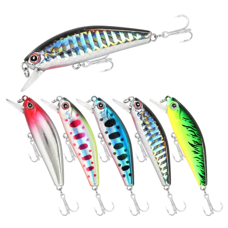 

1 Pcs Japanese Five-eye Submerged Lure Lure 6.3 G 5.5 Cm Lure Lure Long Shot Trembling Full Swimming Layer Mi Nuo