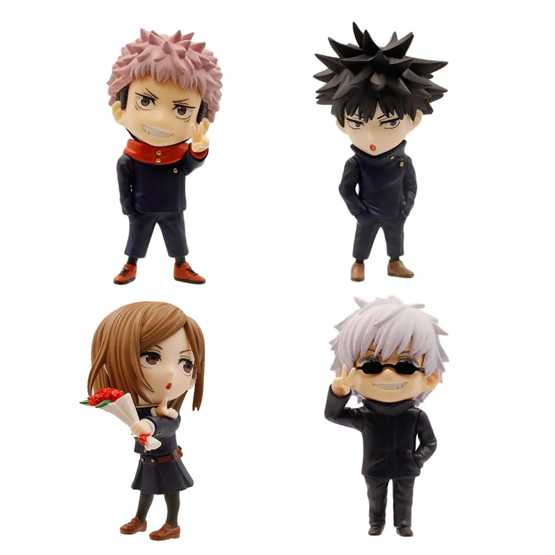 

Taito Genuine Jujutsu Kaisen Gojo Satoru Itadori Yuji Kugisaki Nobara Fushiguro Megumi Cute Anime Action Figures Toys for Kids