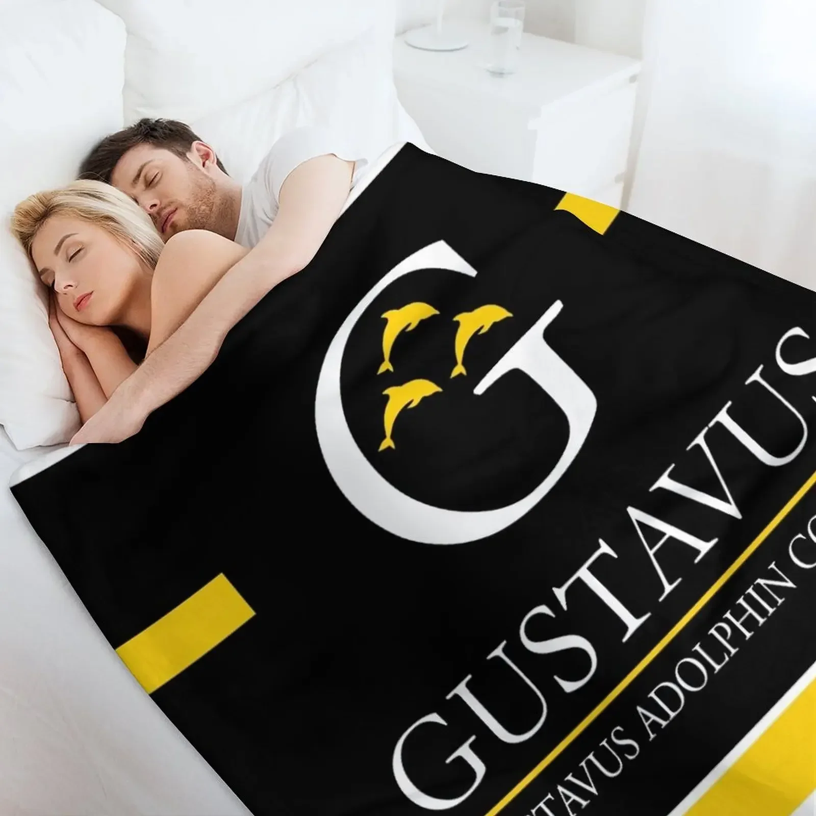 Хуставус адольфин одеяло для колледжа одеяла и идея подарка на День святого