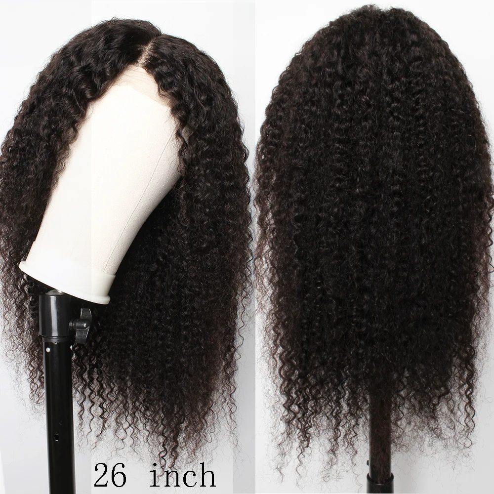 Парик на сетке 4x1 вьющиеся человеческие волосы прозрачные парики T средняя часть