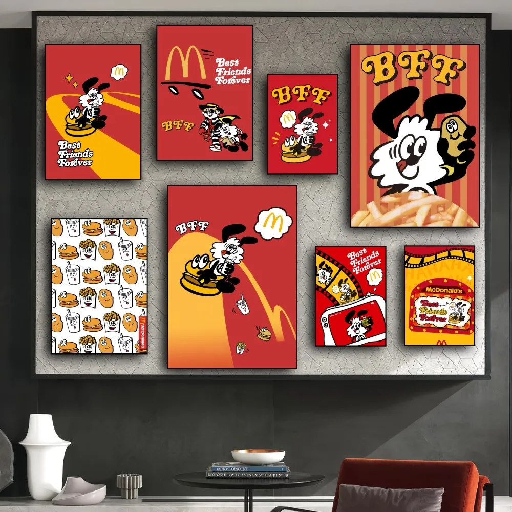 Милые плакаты настенные картины для украшения гостиной