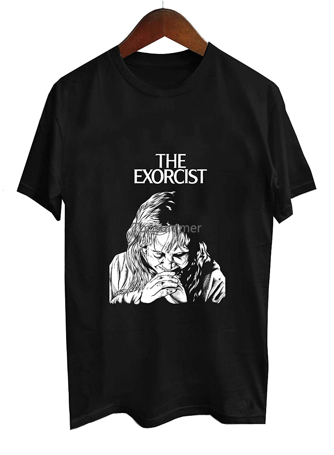 Черная футболка Bissaka The Exorcist