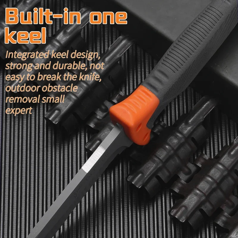 Стальной уличный нож 70cr13mov используемый для охоты пеших прогулок выживания в