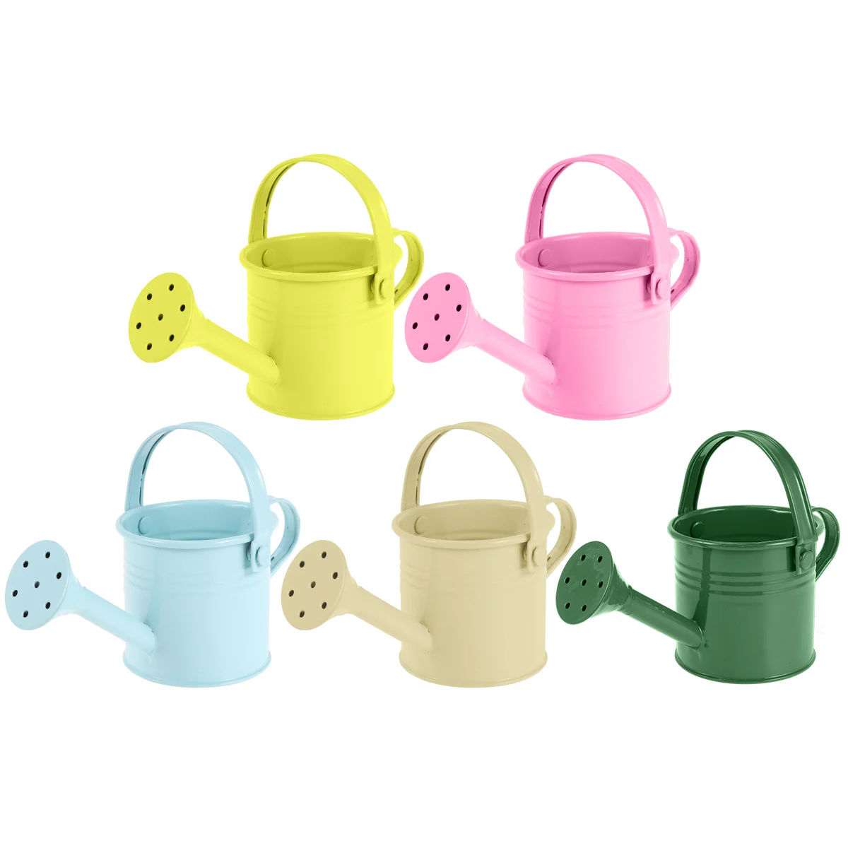 

Watering Can Kids Flower Metal Pot Mini Water Garden Iron Bucket Kettle Children Indoor Tin Cans Vase Spout Outdoor Bulk