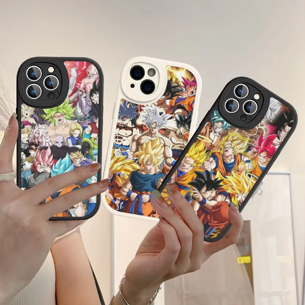 

Anime-Dragons--Ball Phone Case Hard Leather For iPhone 14 13 12 Mini 11 14 Pro Max Xs X Xr 7 8 Plus Fundas