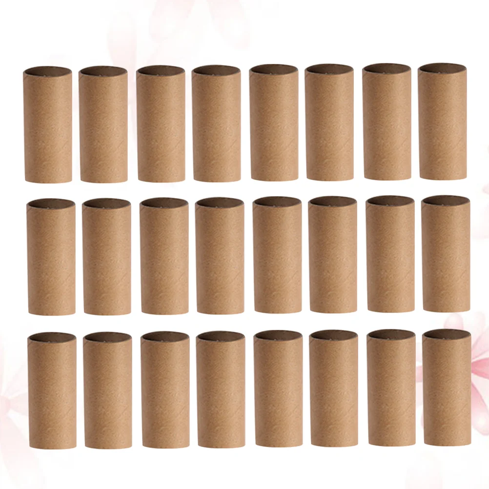 

30pcs Craft Rolls Kraft Paper Cardboard Tubes Kids DIY Classroom and Projects ( Wood Color )