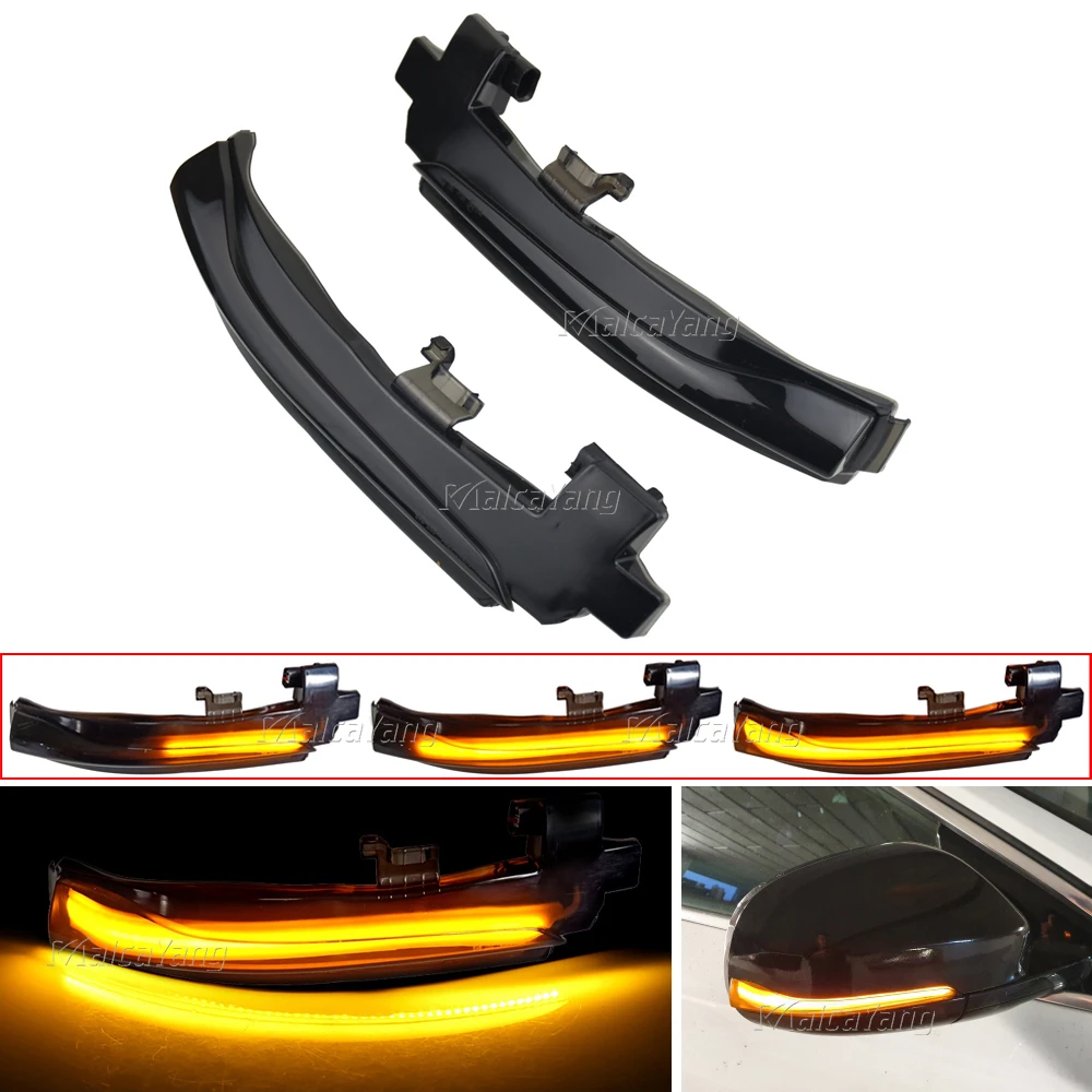 

LED Dynamic Turn Signal Rearview Mirror Blinker Indicator Light For Volvo S60 2011-2018 S80 2014-2018 V40 2013-2019 V60 V70 III