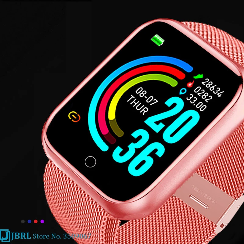 

SHACKER bracciale donna Sport Smart Watch donna Smartwatch uomo Smartband Android IOS impermeabile Fitness Tracker Smart Clock u