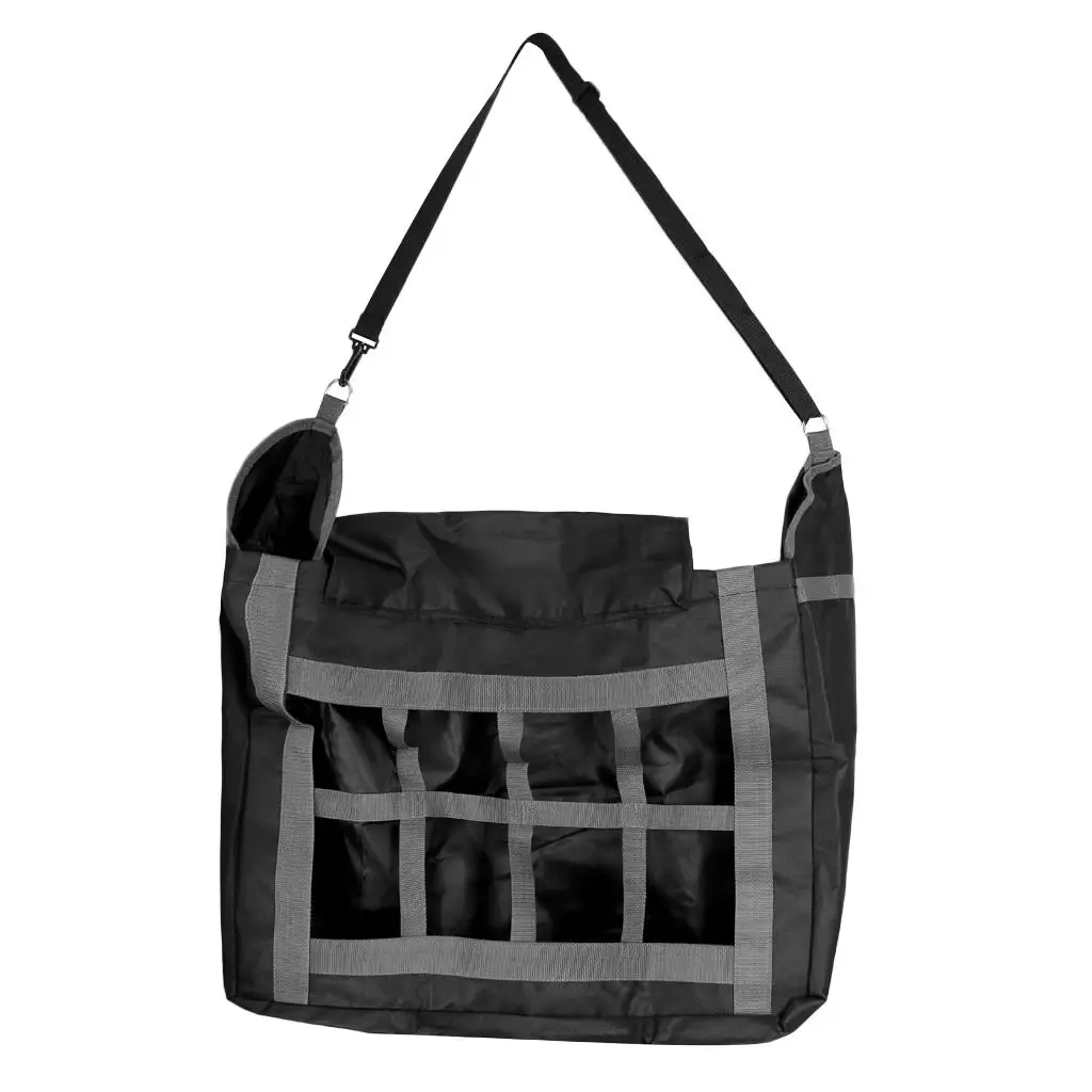 Slow Release Hay Bag with Adjustable Shoulder Strap for Horses |