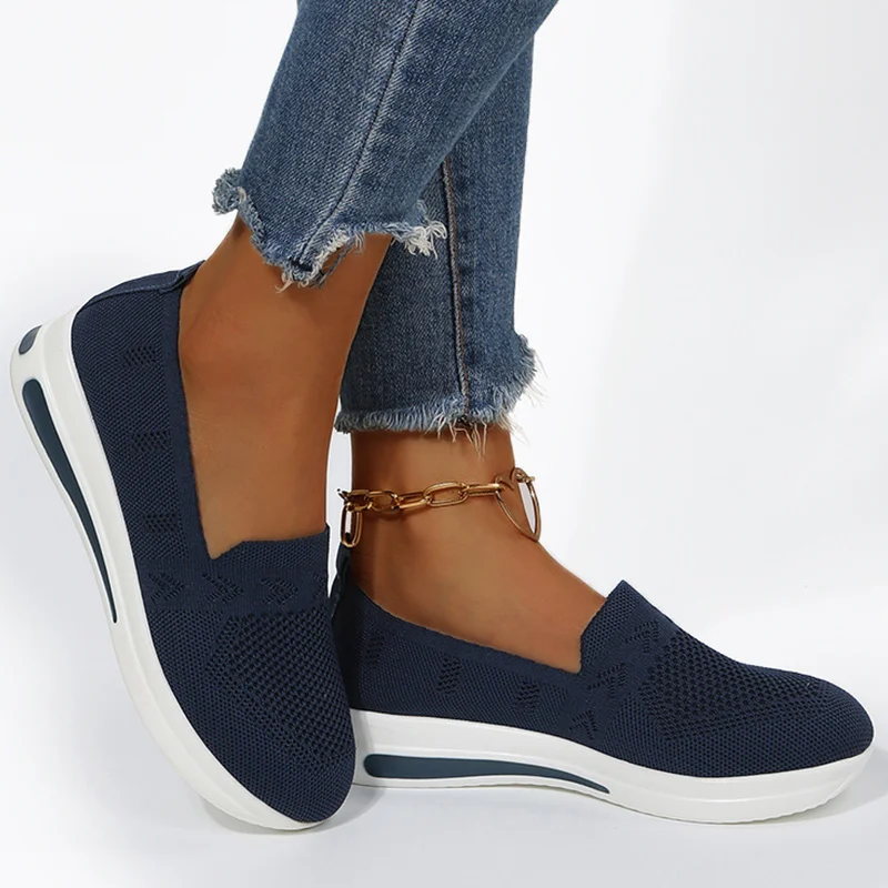 

2022 Sneakers Women Slip On Chunky Sneakers Comfortable Sneakers For Women Casual Ladies Vulcanize Walking Shoes Tennis Female