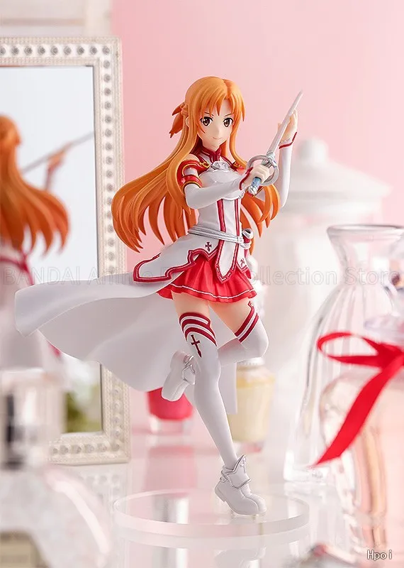 Фото Оригинальный PUP Sword Art Online Progressive Asuna/Kirito Aria on A Starless Night Ver. Игрушечная модель, украшения, статуя №5