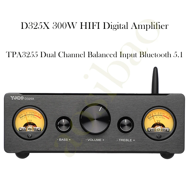 Цифровой усилитель AIYIMA SMSL D325X 2 0 стерео 300 Вт двухметровая головка TPA3255 XLR RCA Bluetooth 5 1
