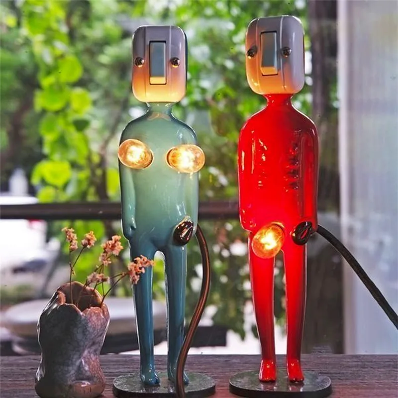 

Body Bulbs Little Glowing Figures Perfect Family Ornament Holiday Gift Night Lamp Bedroom Bedside Table Lamp Desktop Ornament