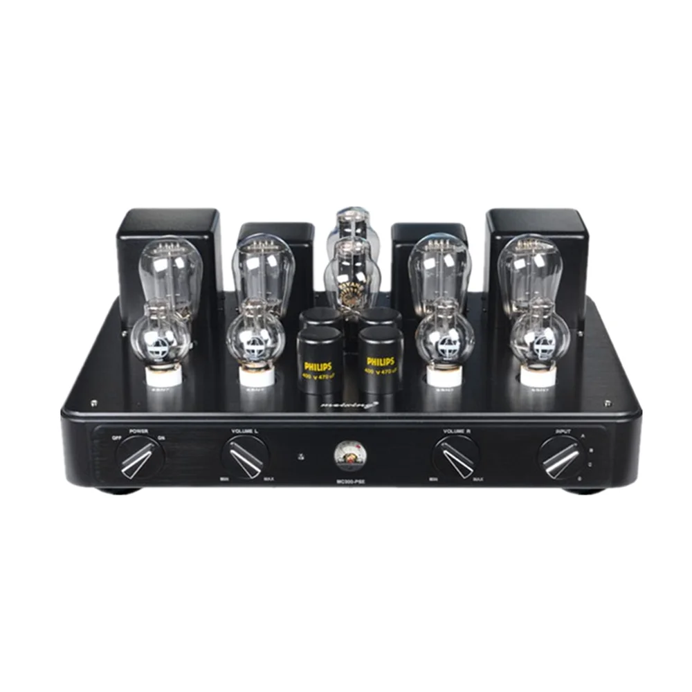 

W-001 MEIXING MINGDA MC300-PSE XLR Input XLR Output Flagship Vacuum Tube Preamp Premplifier Full Music 300BN*4 Power Amplifier