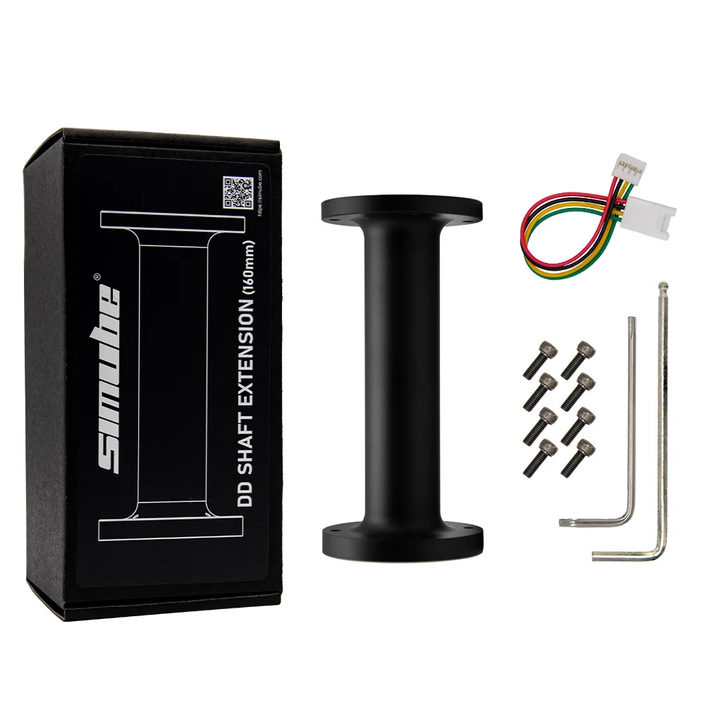 

Удлинитель Simube DD/DD+ (160 мм) для основания Fanatec, материал из алюминиевого сплава, обработка и анодирование с ЧПУ, окраска