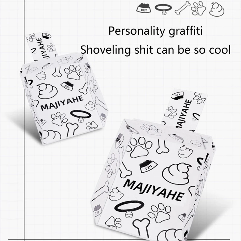 

Портативная одноразовая картонная Скоба B03E для уборки домашних животных