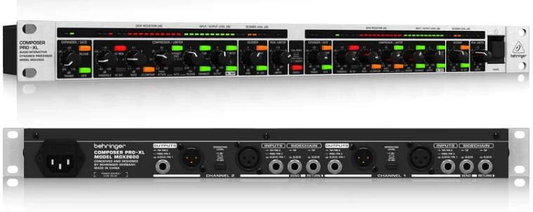 

FMUSER FU2600 Compressor Audio Processor For Radio Station