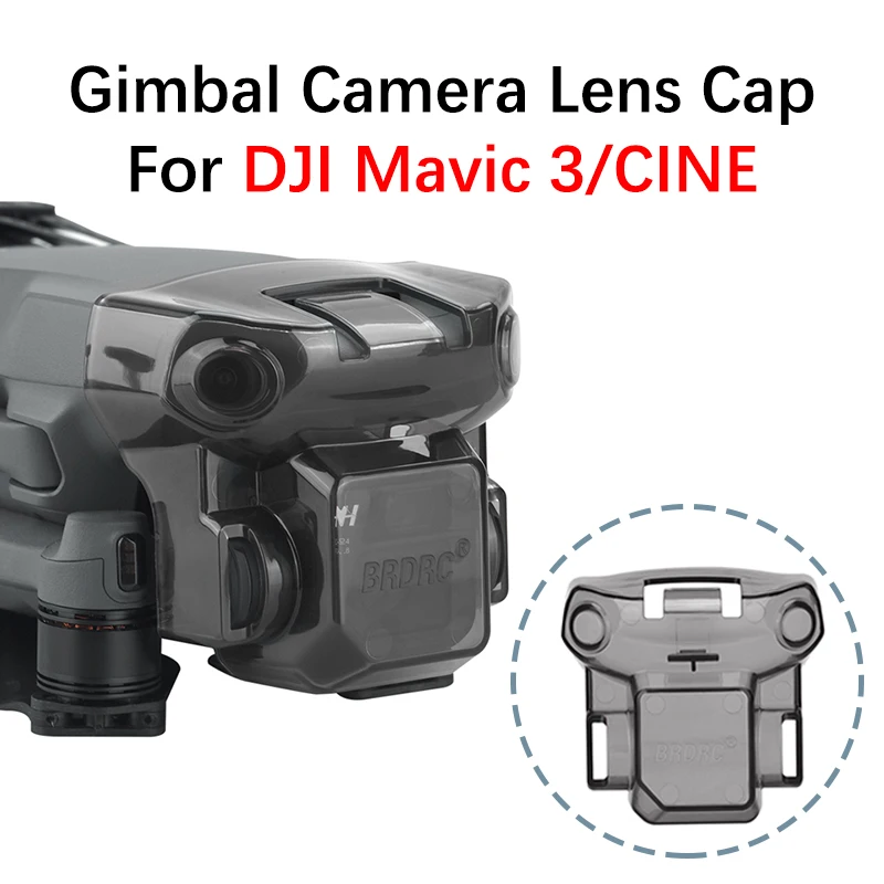

Для DJI Mavic 3 объектив для беспилотника Cap Gimbal Camera, фиксирующая Защитная крышка Mavic 3 CINE Lens устойчивая к царапинам защита, аксессуары