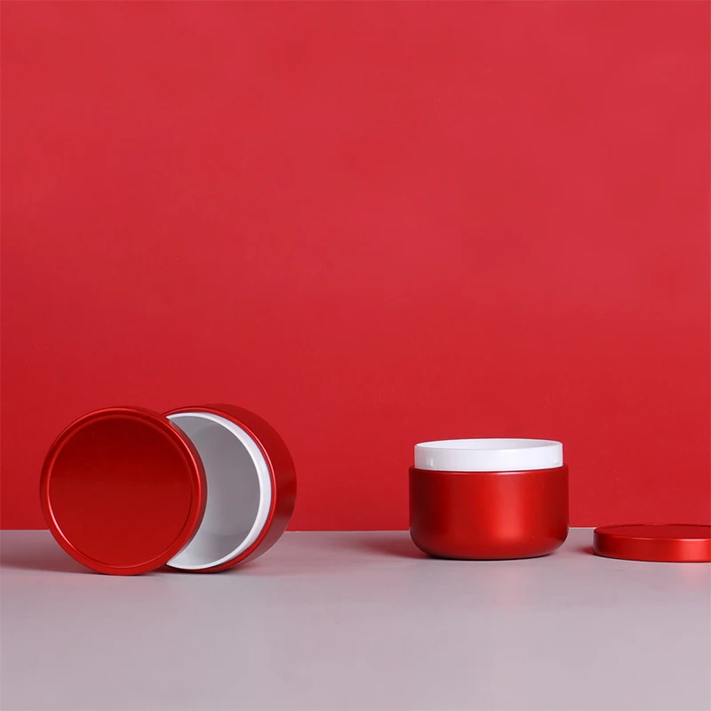 Чайная герметичная коробка банка для упаковки чая круглая железная жестяная