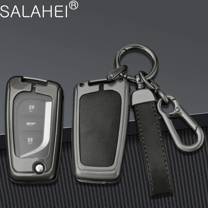 

Car Remote Key Case Cover Protection Fob Shell For Toyota Auris Corolla Reiz Avensis Verso Yaris Aygo Rav4 Scion TC IM 2017 2016