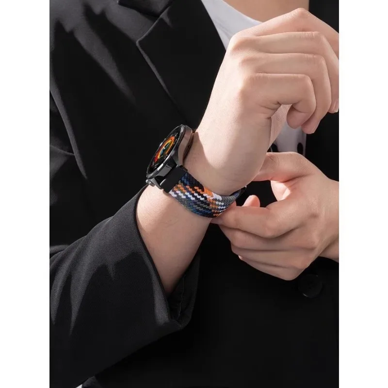 Фото Нейлоновый плетеный ремешок с магнитной застежкой для Huami Amazfit GTR Mini GTR3 GTR4 Pro 42 мм 47 мм Bip5 GTR2 GTR2E 2 3 4 №4