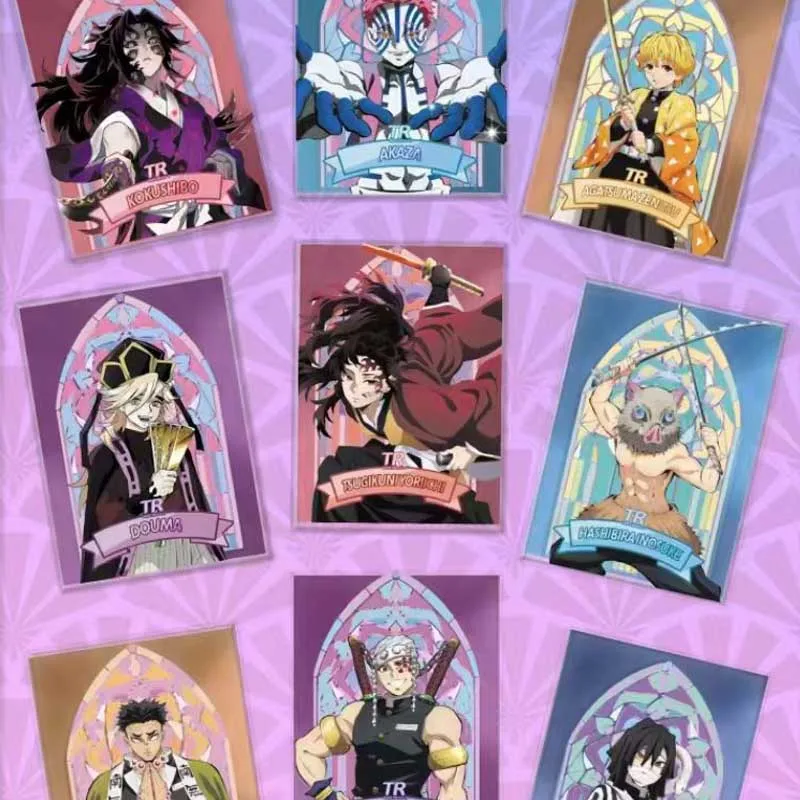 Оптовая продажа коллекционная карта Demon Slayer Wanmu Culture No Regrets акриловая