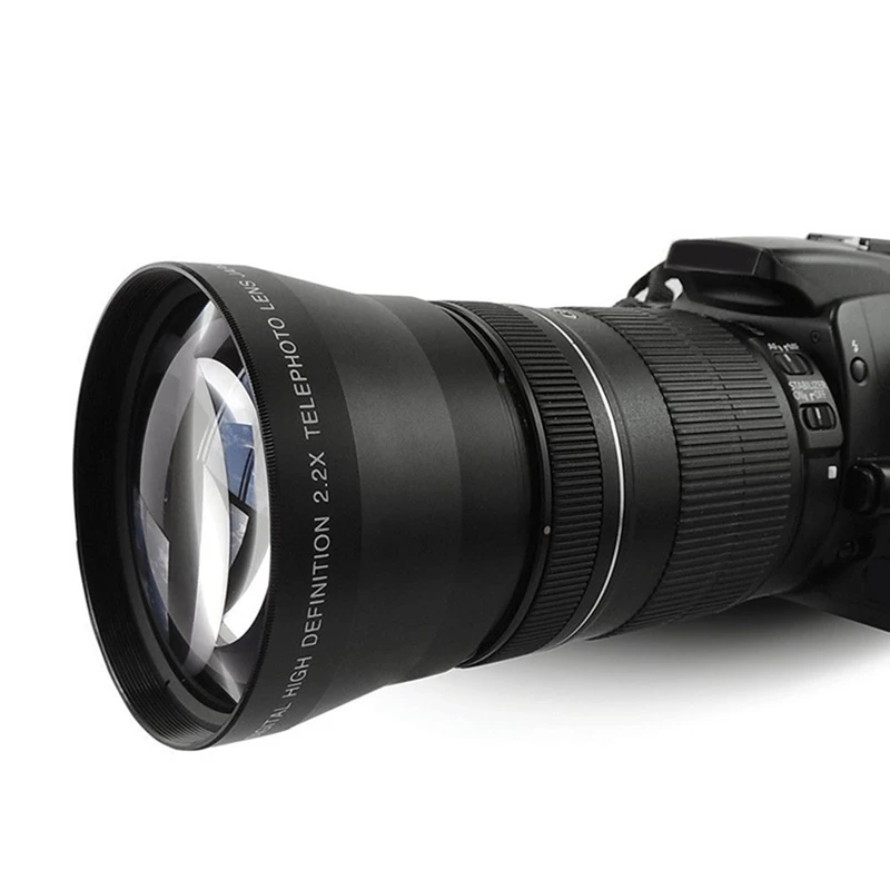 

1 Set 72Mm Camera Lens Telephoto Lens For Canon Nikon OLYMPUS Pentax Sony Camera